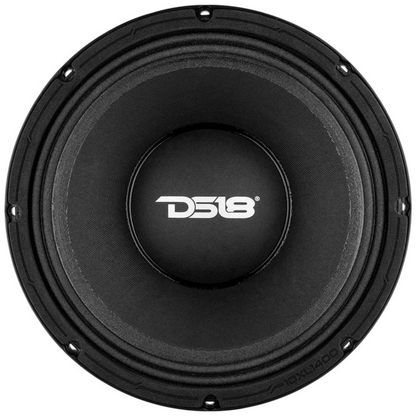 DS18 10XL1400-8 10" 1400W Max 8-Ohm 3.5" Voice Coil Car Mid-Range Loudspeaker