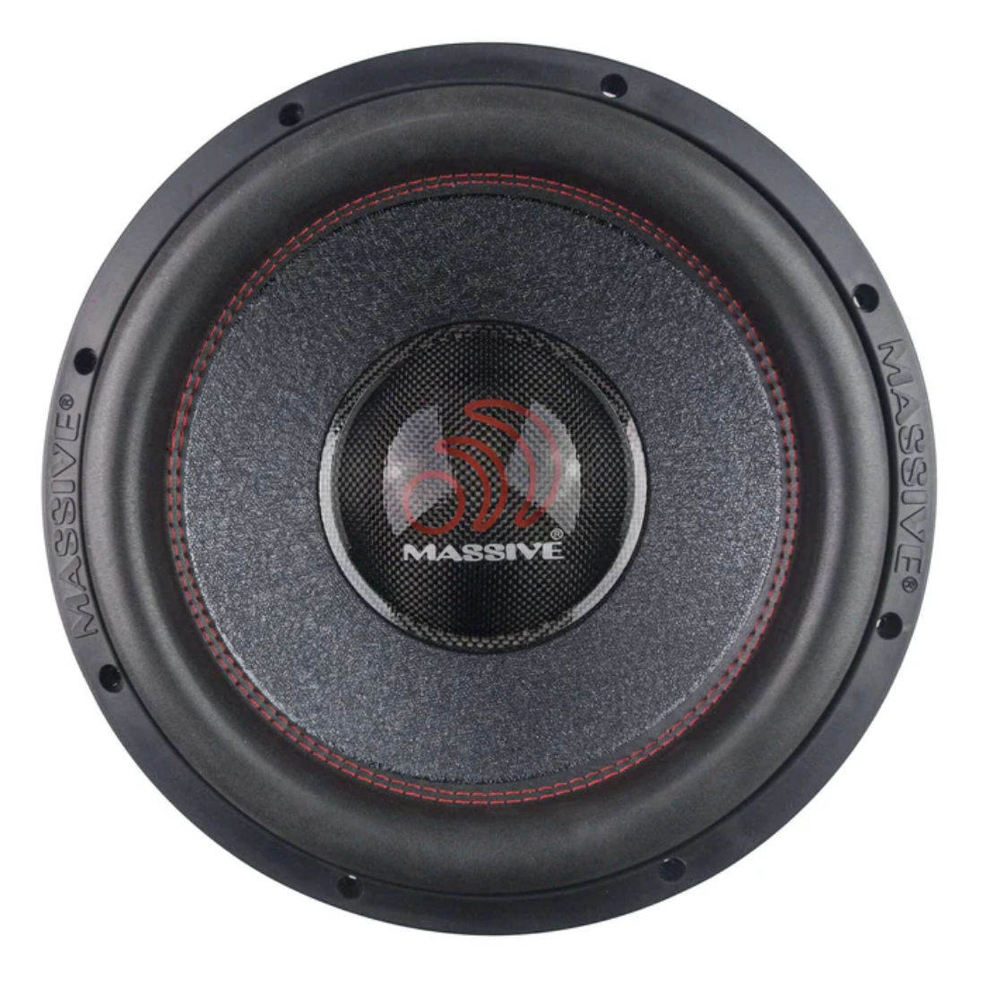Massive Audio H122X 12" 4000W Peak 3" Dual 2-Ohm Voice Coil DVC Car Subwoofer