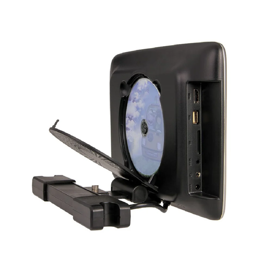 NESA NHRB-10 Universal 10" Preloaded DVD/USB/SD/AUX Car Video Headrest Monitor