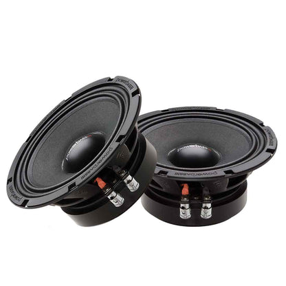 PowerBass XPRO-65 6.5" 250W Max 4-Ohm 1.5" BASV Voice Coil Mid-Range Driver