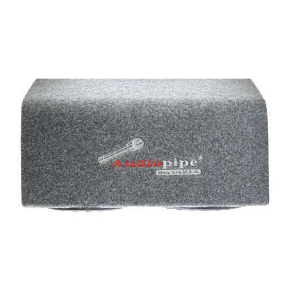 Audiopipe APSB-12212PX Dual 12″ Compact Sealed Subwoofer Box 2400 Watts Max