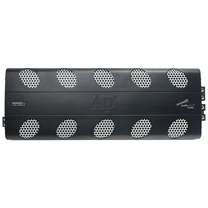 Audiopipe APHF-12000D-H1 1-CH Monoblock 1200W Max Class-D Full-Range Amplifier