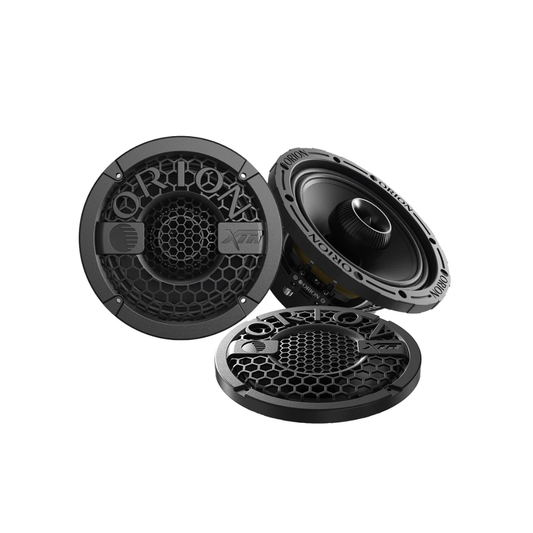 Orion XMT65.4 6.5" 1400W Max 4-Ohm Water-Resistant Midrange Speakers (Pair)