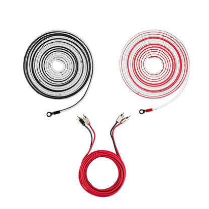 DS18 MOFCKIT8 8-Gauge Marine Tinned OFC Amplifier Installation Kit Up to 960W