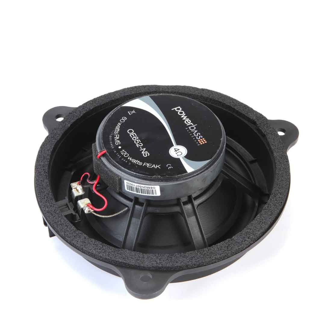 PowerBass OE652-NS 6.5" 120W Max 4-Ohm OEM Coaxial Speakers for Nissan/Infiniti