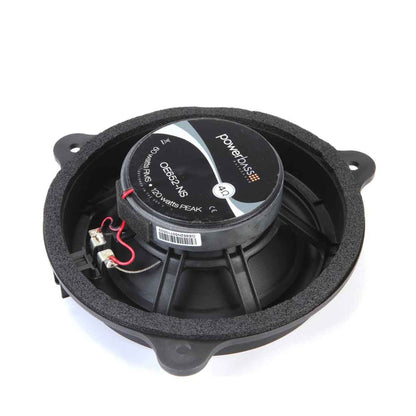 PowerBass OE652-NS 6.5" 120W Max 4-Ohm OEM Coaxial Speakers for Nissan/Infiniti