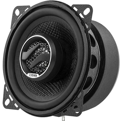 DS18 ZXI-44 4" 2-Way 150W Max 4-Ohm Car Coaxial Speakers w/ Kevlar Cone (Pair)