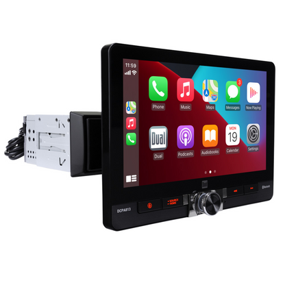 Dual DCPA813 8" 1DIN Digital Multimedia Receiver w/ Android Auto & Apple CarPlay