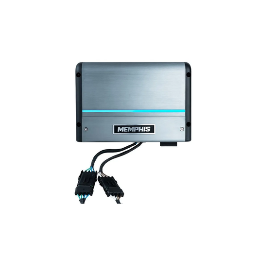 Memphis Audio MM500.4V 4-Channel 125W RMS @ 2-Ohm IPX5 Rated Marine Amplifier