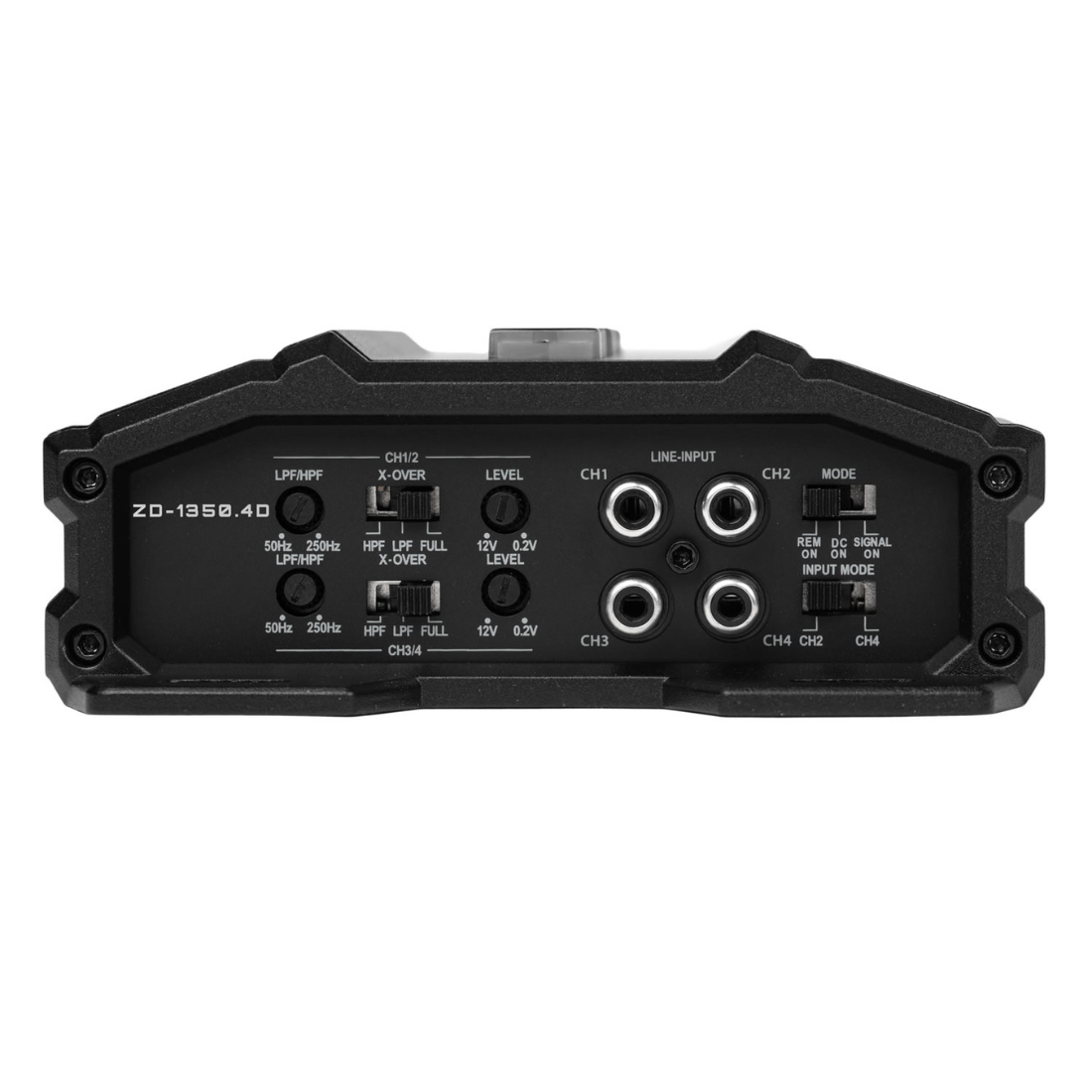 Hifonics ZD-1350.4D 4-Channel 1350W Max Class-D Full Range Car Audio Amplifier
