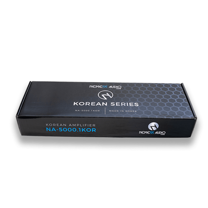 Nemesis Audio NA-5000.1KOR 1-CH Monoblock 5000W Peak Korean-Made Car Amplifier