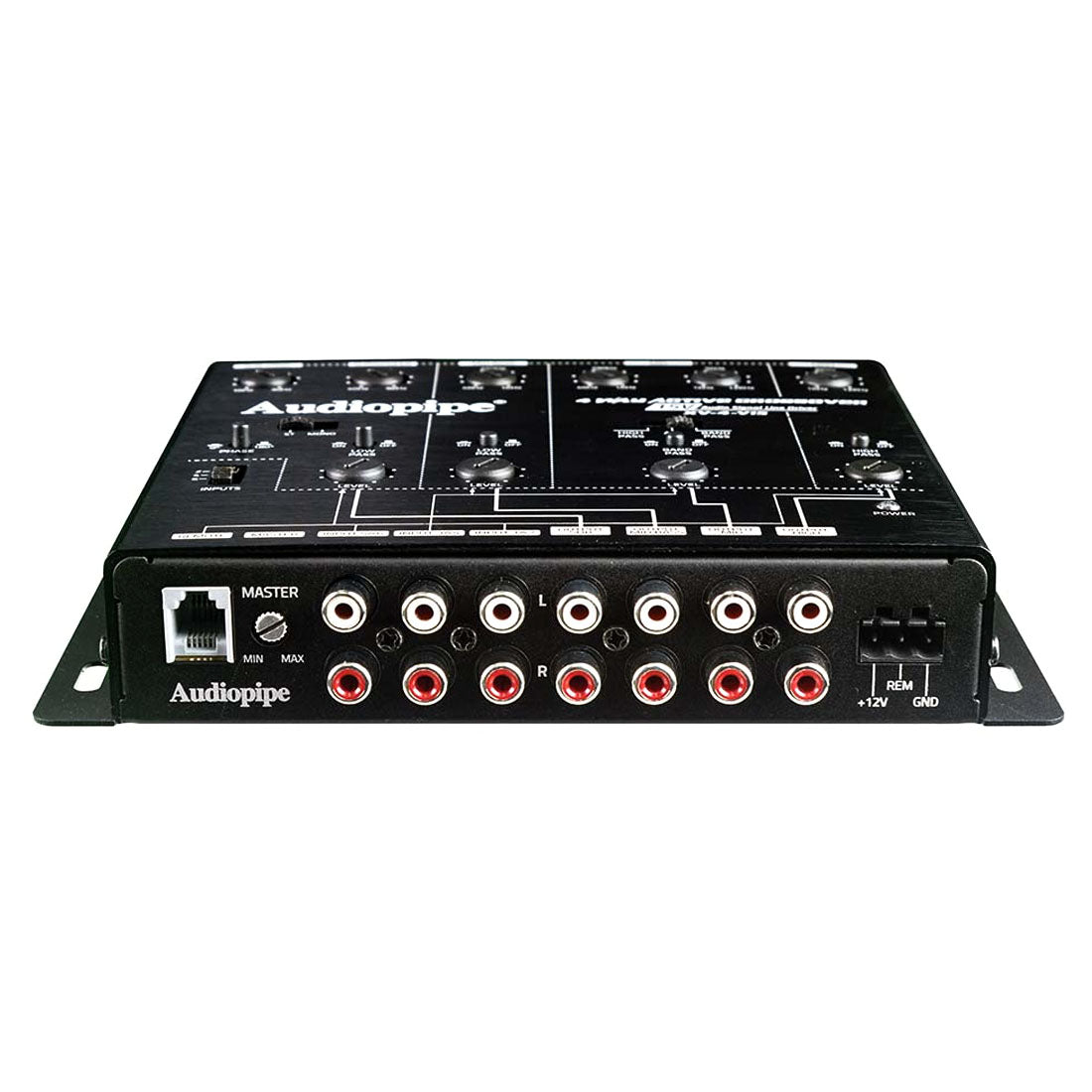 Audiopipe XV4V15 15V Car Audio Signal Line Driver 4-Way Active Crossover