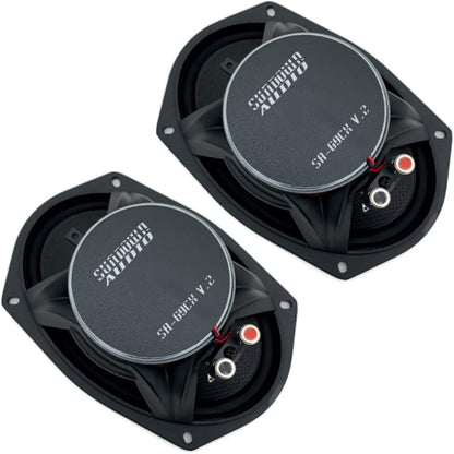 Sundown Audio SA-69CX V.2 6" x 9" 125W RMS 2-Way Car Stereo Coaxial Speakers