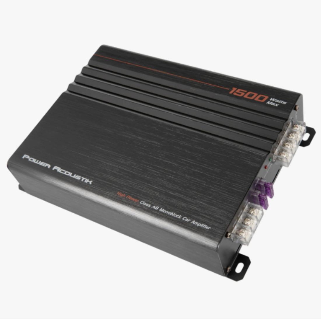 Power Acoustik CA1-1500 1-CH Monoblock 1500W Max Class-A/B Car Audio Amplifier