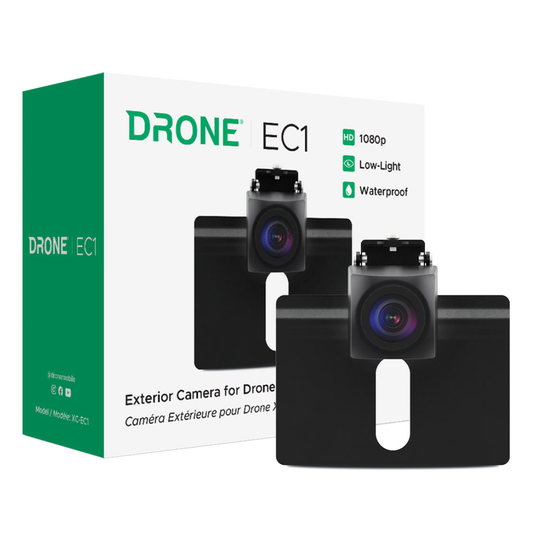 DroneMobile XC-EC1 1080p Exterior Waterproof Camera Add-On for Drone XC