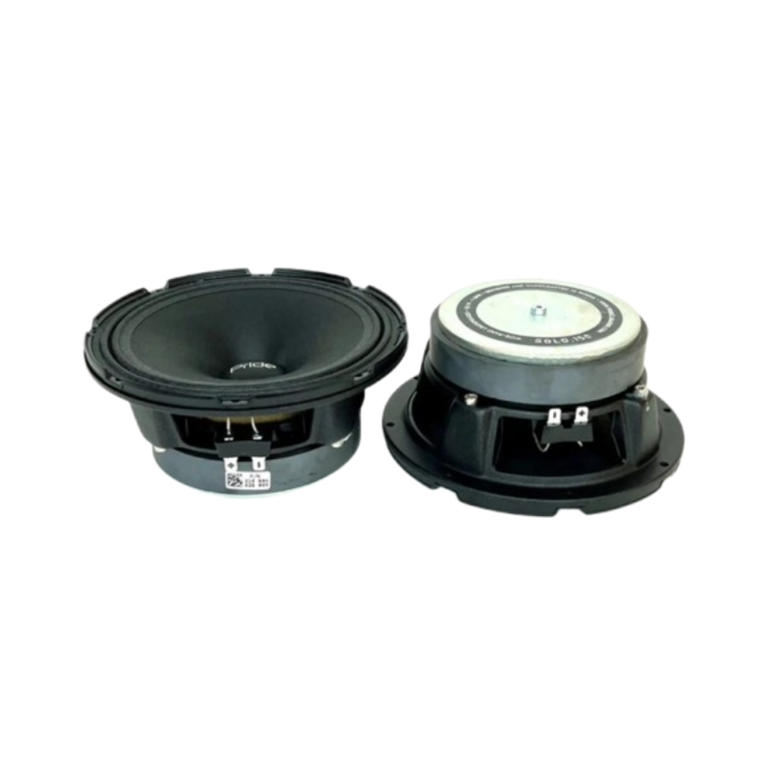 Pride Audio Solo 150 6.5" 150W RMS 4-Ohm Car Audio Midrange Speakers (Pair)