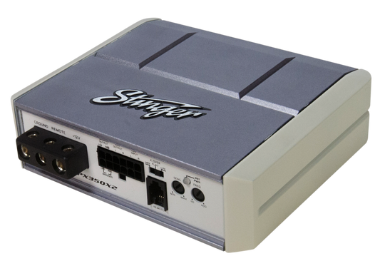 Stinger SPX350X2 350 W Max 2-Channel Class D Marine Grade Powersports Amplifier