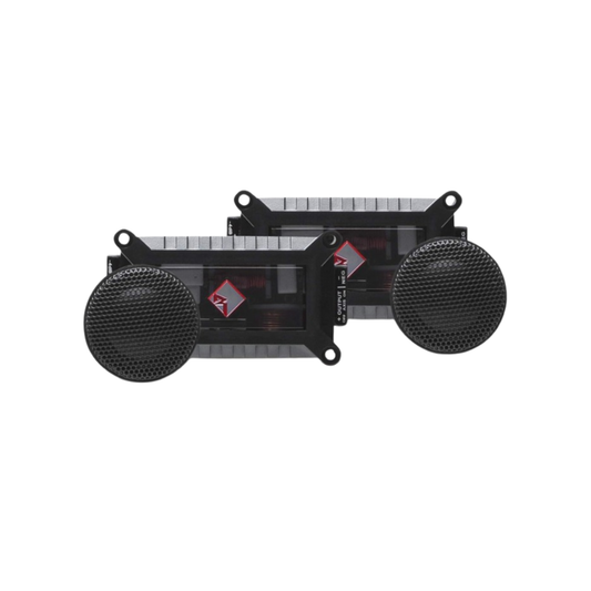 Rockford Fosgate T1T-S 1" 150W Max Fabric Dome Component Tweeters w/ Crossovers