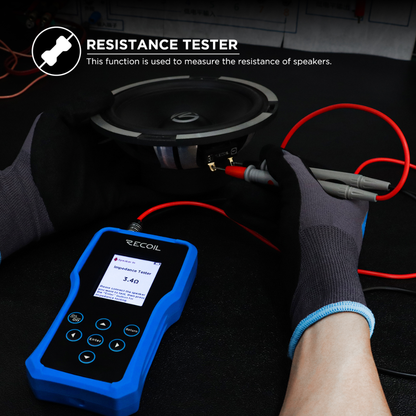 Recoil Audio MST1 Handheld Multifunctional Speaker and Audio System Tester