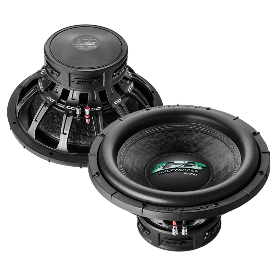 Deaf Bonce Apocalypse DB-SA275 D1 15" 3000W Max Dual 1-Ohm Voice Coil Subwoofer