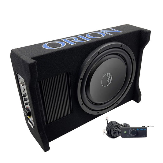 Orion CPE120 Cobalt 12" 1500W Peak 4-Ohms Active Down-Firing Subwoofer Enclosure