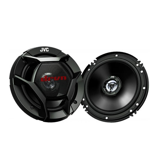JVC CS-DR621 300 W Max 6.5" 2-Way 4-Ohms Stereo Car Audio Coaxial Speakers