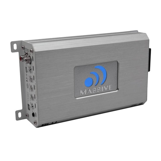Massive Audio BL2-M 1600 Watts Max  1 Ohm Monoblock Nano BLU Marine Amplifier