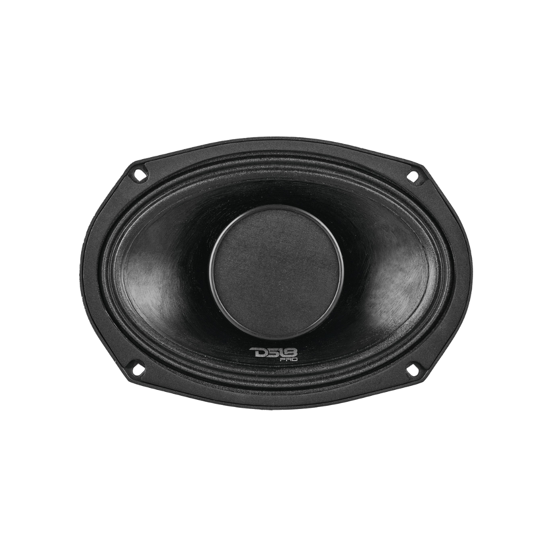 DS18 PRO-HY69.4B 6" x 9" 500W 4-Ohm Hybrid Mid-Range Speaker w/ Built-in Driver