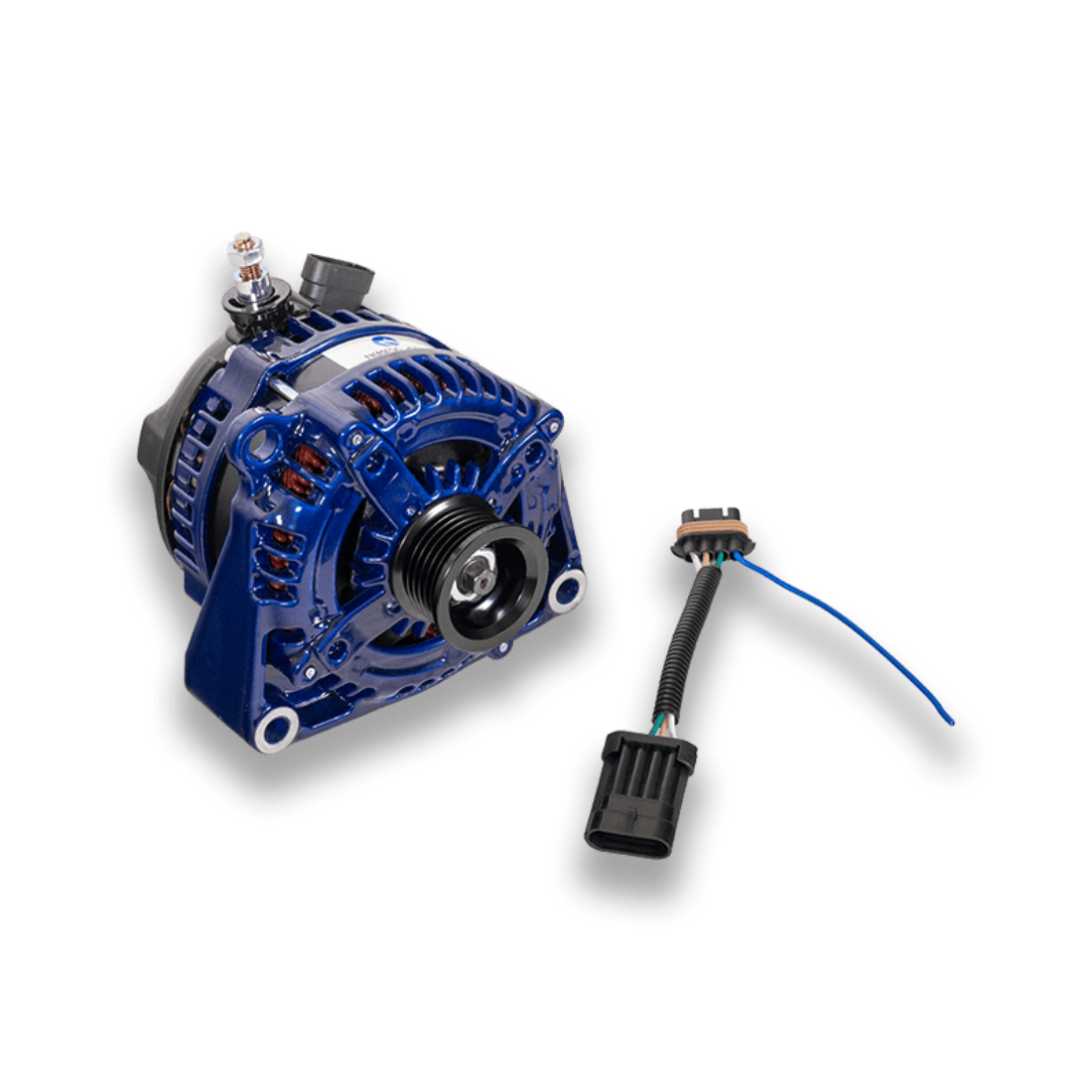 Nemesis Audio NM8237-320A-CB 320 AMP Alternator for Select GM Trucks 1996-2004