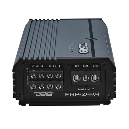 DS18 FRP-2.4K4/TI 4-Channel 2400W RMS Full-Range Class-D Amplifier (Titanium)