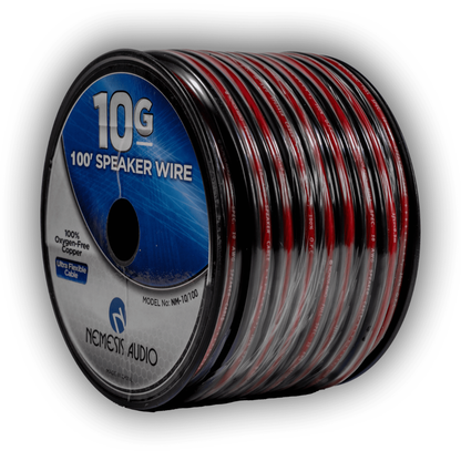Nemesis Audio NM-10/100 10-Gauge 100% Oxygen-Free Copper Speaker Wire 100FT