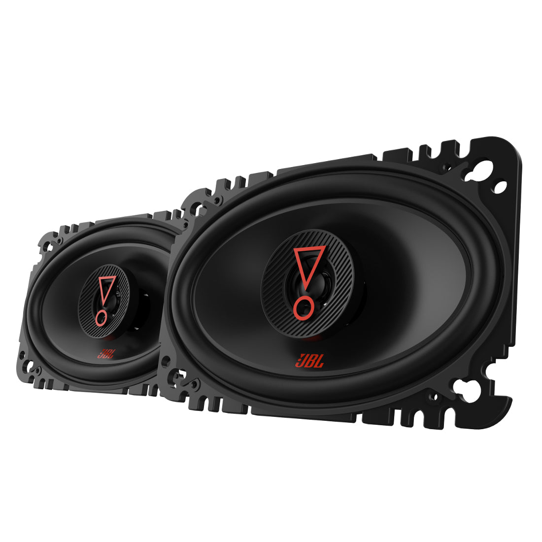 JBL Stage3 6427 4" x 6" 2-Way 175 Watts Peak 3-Ohm Car Audio Speakers (Pair)