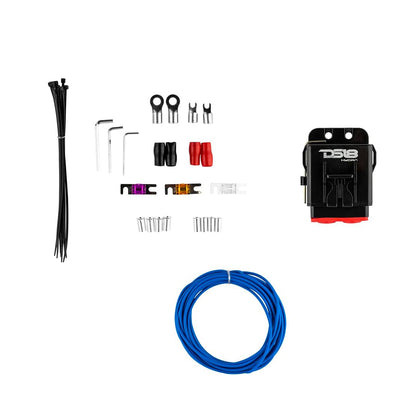 DS18 MOFCKIT4 4-Gauge Marine Tinned OFC Amplifier Installation Kit Up to 1800W