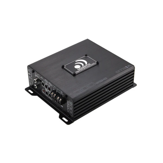 Massive Audio GTR1A 1-CH Monoblock 2120W Peak 1-Ohm Stable Class-D Car Amplifier
