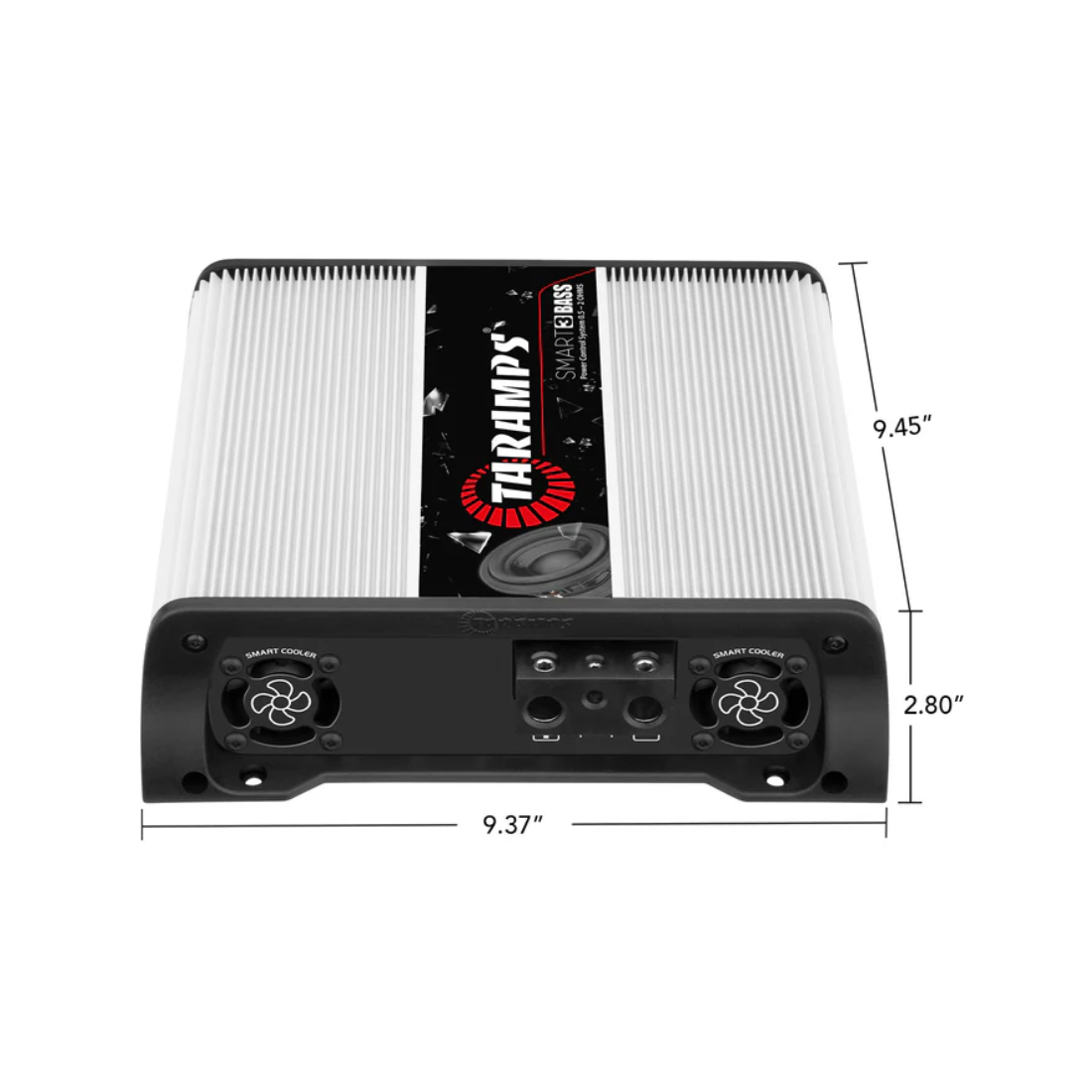 Taramps SMART 3 BASS 1-Channel 3000W RMS 0.5 ~ 2 Ohm Stable Car Audio Amplifier