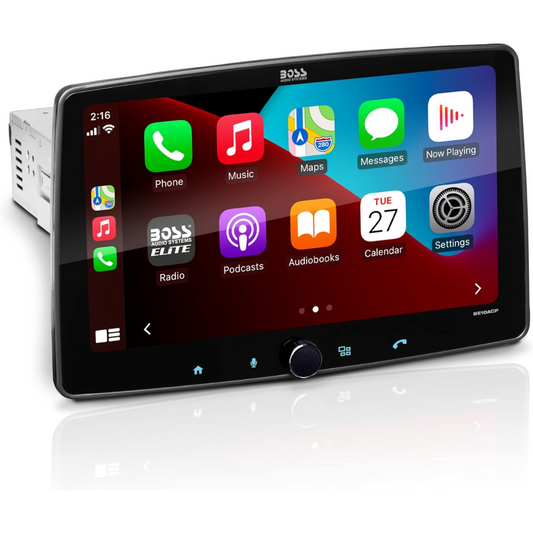 Boss Audio BE10ACP 1-DIN 10.1" Touchscreen Bluetooth Digital Multimedia Receiver