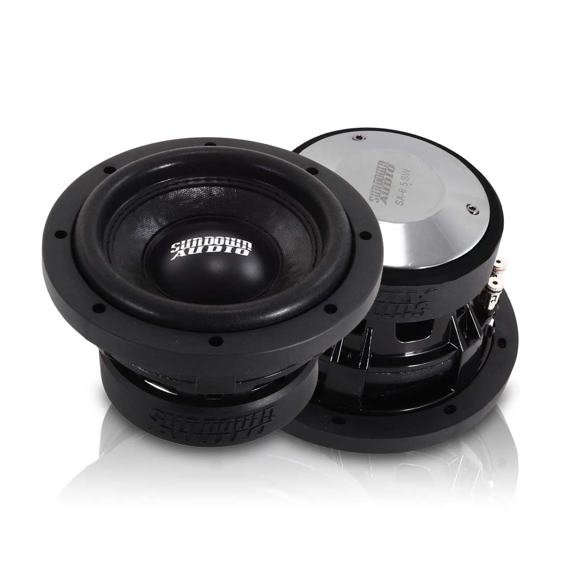 Sundown Audio SA-6.5 SW D2 6.5" 200W RMS Dual 2-Ohm Voice Coil DVC Car Subwoofer