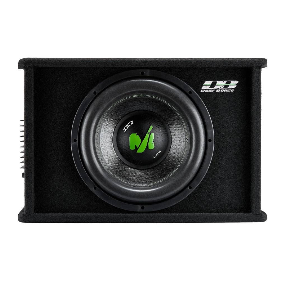 Deaf Bonce ML10A 10" 1000W Max 4-Ohm Loaded Subwoofer Enclosure w/ Amplifier