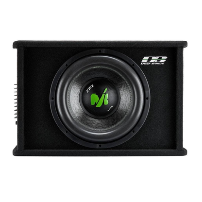 Deaf Bonce ML10A 10" 1000W Max 4-Ohm Loaded Subwoofer Enclosure w/ Amplifier