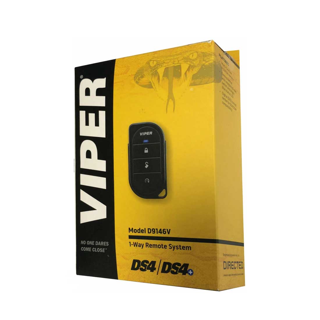 Viper D9146V 1-Way 4-Button Keyless Entry & Car Alarm LED Remote Transmitters
