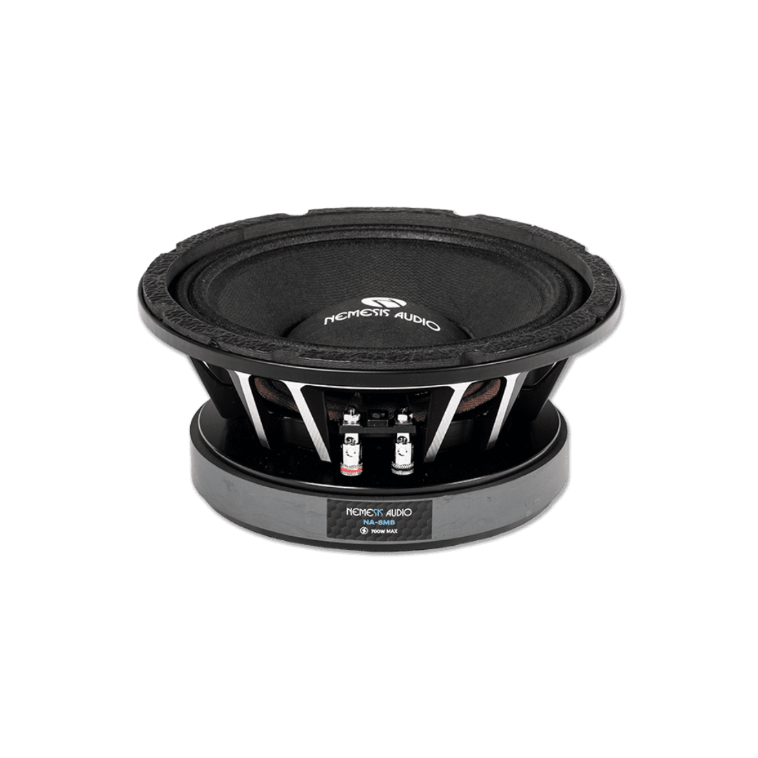 Nemesis Audio NA-8MB 8" 700W Peak 8-Ohm Car Mid-Bass Speaker Driver (Single)