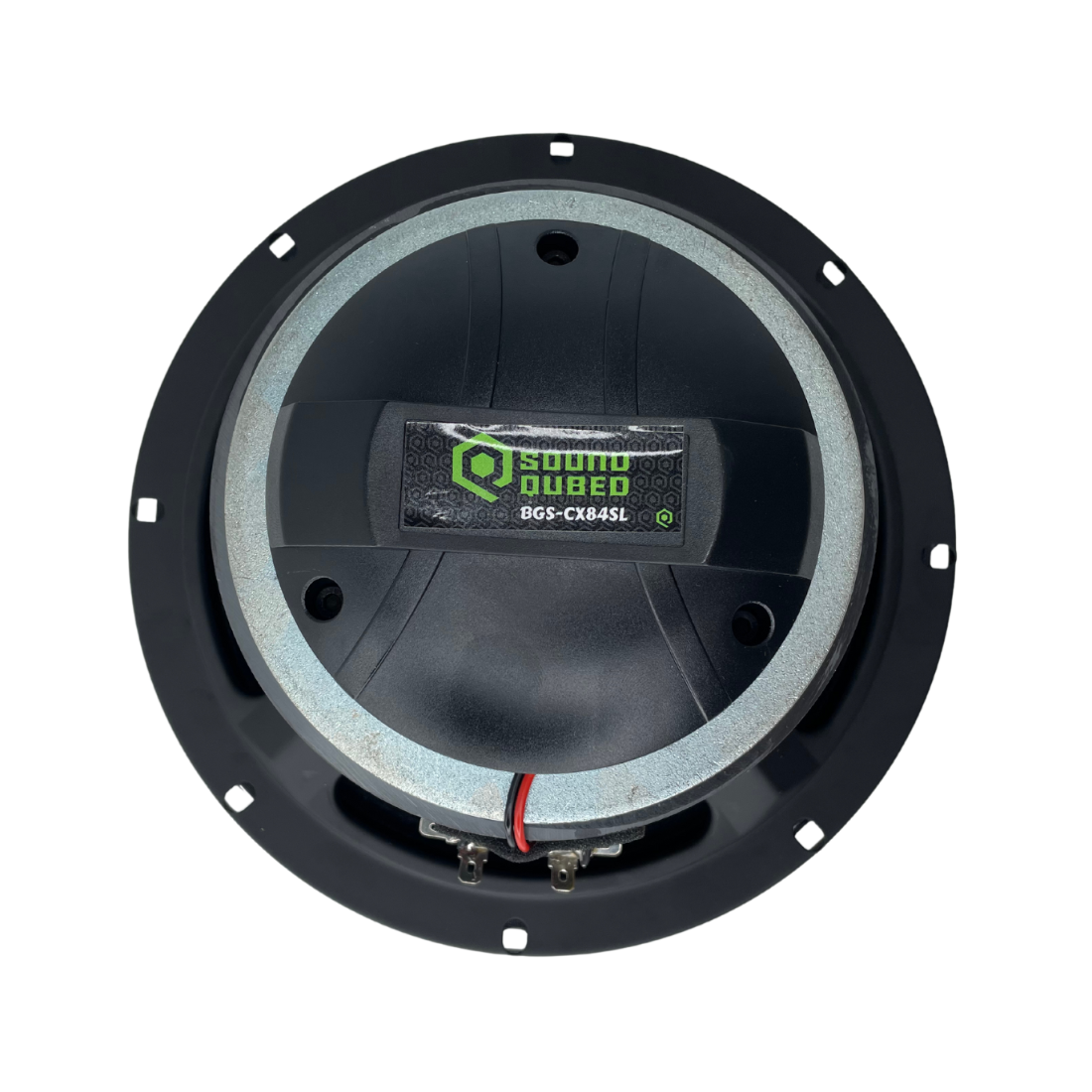 SoundQubed BGS-CX84SL 8" 400W Max 4-Ohm Car Coaxial Slim Loudspeaker (Single)