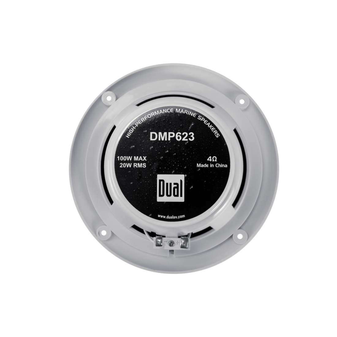 Dual MXCP132 1-DIN Digital Media Receiver w/ 6.5" Speakers Marine Audio Package