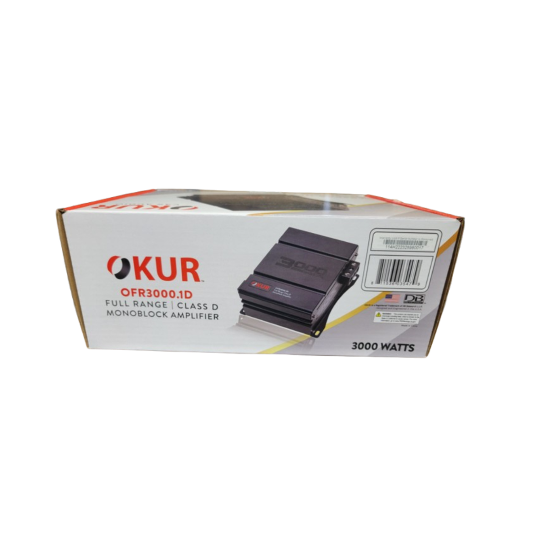 OKUR OFR3000.1D Full-Range Class D Monoblock Amplifier 3000W High-Performance