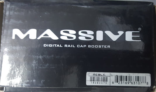 Massive Audio RCBLX Plug and Play for NANO BLU Amplifiers 4 Farad Digital Rail Cap Booster