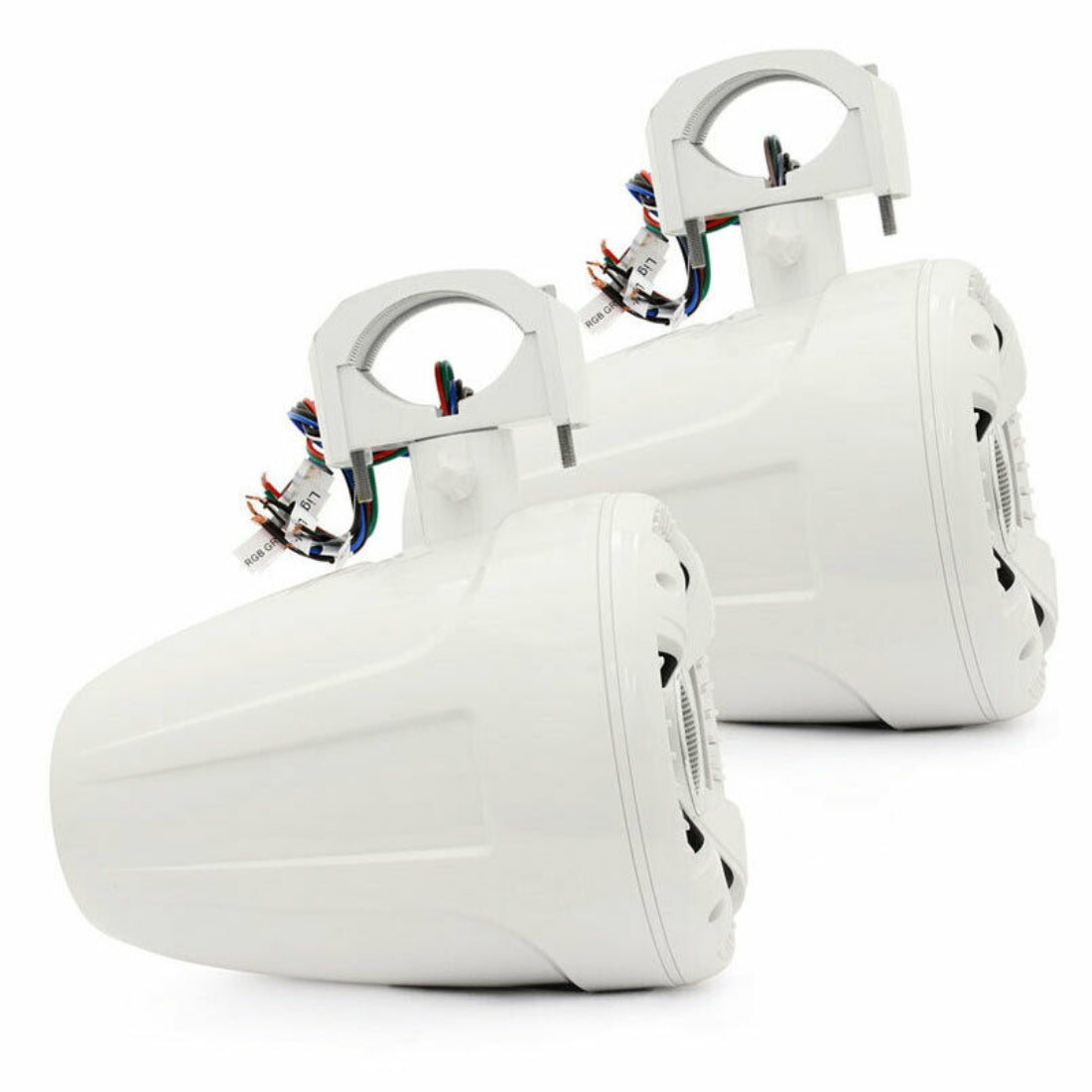 Soundstream WTS-6W White 6.5" Marine Boat Wake Tower Speakers