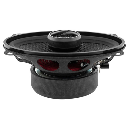 DS18 ZXI-464 4" x 6" 2-Way 180W Max 4-Ohm Car Coaxial Speakers w/ Kevlar Cone