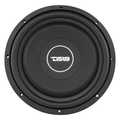 DS18 SRW12.4D 12" 440W Max Dual 4-Ohm Voice Coil DVC Shallow-Mount Car Subwoofer