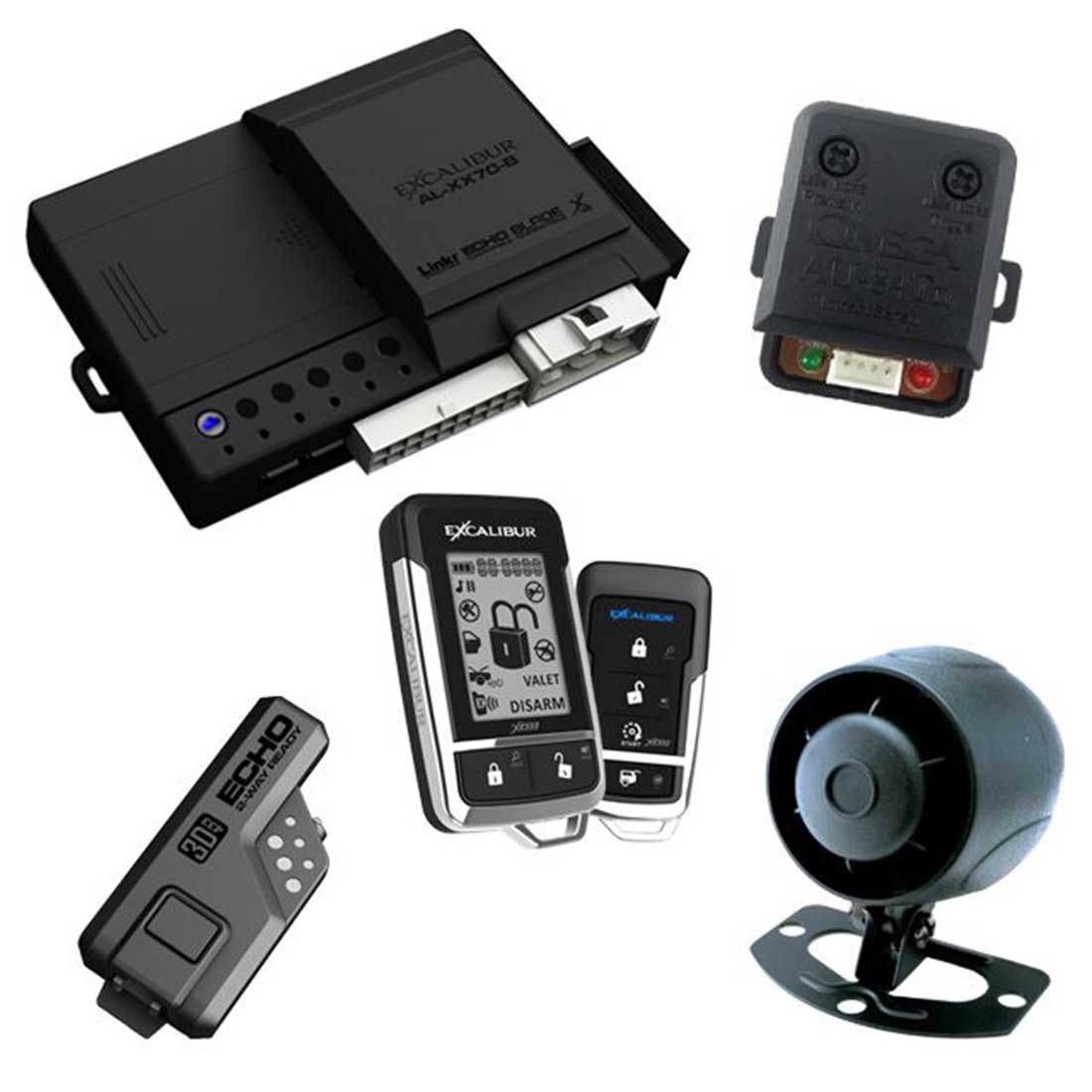 Excalibur AL-1870-3DB Remote Start 2-Way with 3D Motion