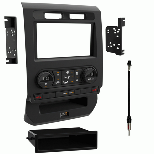 Metra 99-5849CH Dash Kit for Ford F-150 2015-17 (w/ Single-Zone Climate Control)